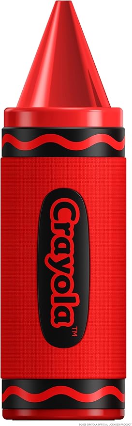 Crayola Kids Crayon Speakers Bluetooth Wireless, Portable Bluetooth Speakers 20W Peak Power HD Sound, Mini Bluetooth Speaker with TWS Pairing BT 5.3, FM Radio Home/Party/Outdoor/Travel