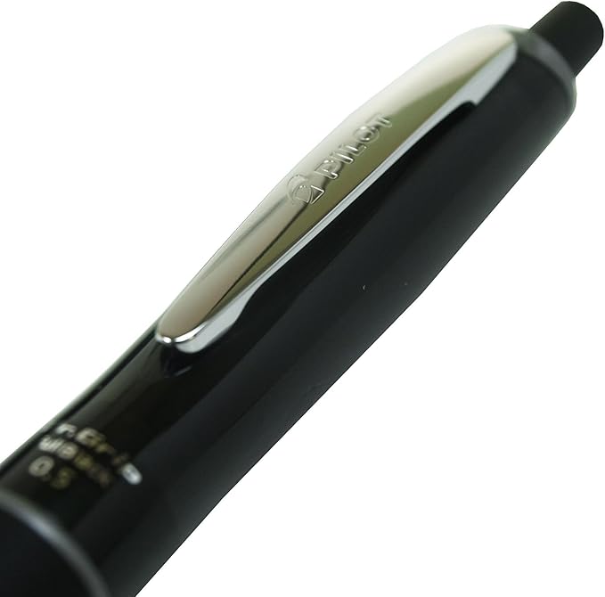 (Japan Import) Pilot Dr.Grip Full-Black Mechanical pencil 0.5mm HDGFB-80R (Silver) by Pilot