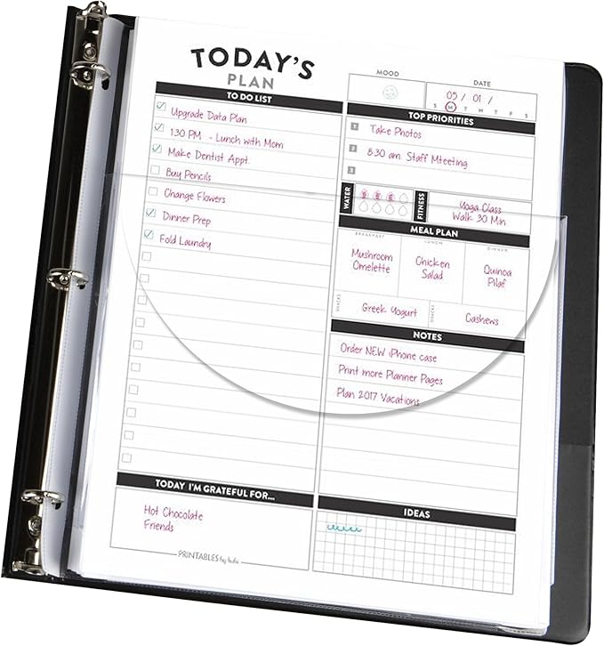 C-Line 61027 Super Capacity Sheet Protector with Tuck-In Flap, 200", Letter Size (Pack of 10)