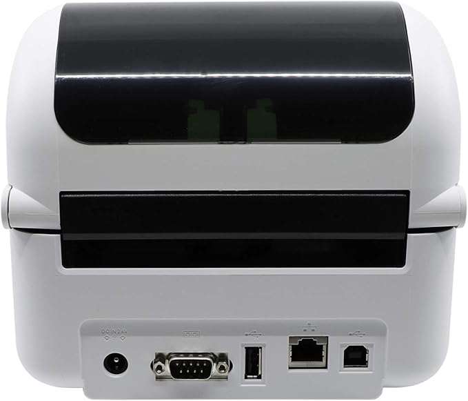 Brother TD-4550DNWB 4-inch Thermal Desktop Barcode and Label Printer, for Labels, Barcodes, Receipts and Tags, 300 dpi, 6 IPS, Standard USB and Serial, Ethernet LAN, Built-in Wi-Fi and Bluetooth,White