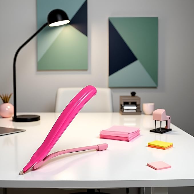 1Pc Pink Portable Staple Remover Magnetic Head Staple Removal Tool Handheld Puller Pen Type Staple Remover Binding Supplies,Staple Removers,Quickly Staple Removers Office Products,Staplers and Punches