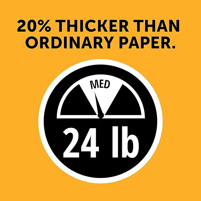 Bright Color Paper, Neenah Astrobrights®, Letter Paper Size, 24 Lb, FSC Certified®, Lift-Off Lemon, Ream Of 500 Sheets