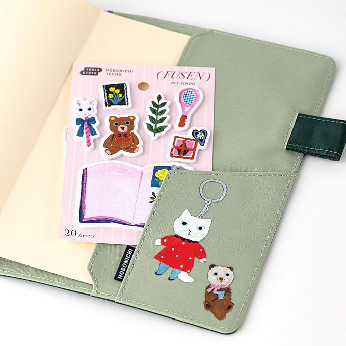 Hobonichi Techo Accessories Yumi Kitagishi: Hobonichi Sticky Note Tabs - My Room