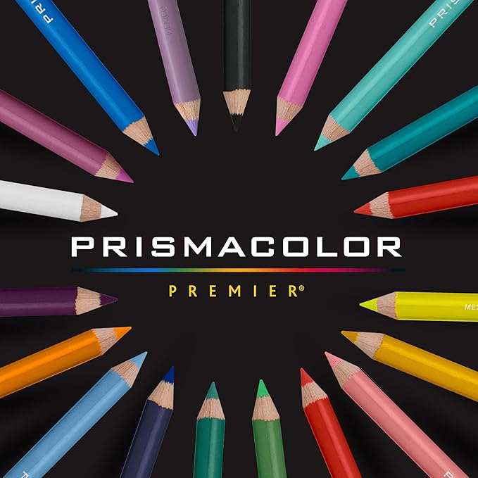 Prismacolor Premier Colored Pencils, Soft Core, Assorted Colors, 132 Count - Durable, Vibrant, Ultra-Smooth, Adult Coloring, Drawing, Sketching, Arts & Crafts