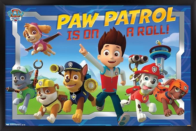 Trends International Wall Poster Paw Patrol Crew, 22.375 x 34