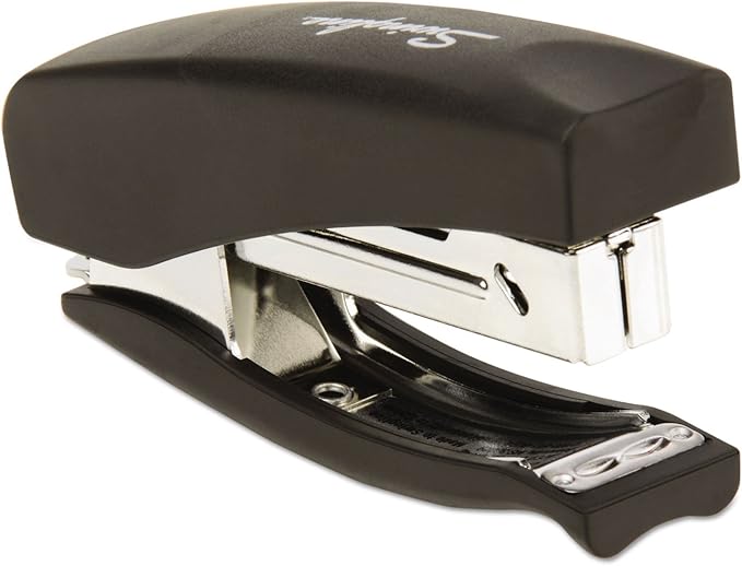 Swingline Soft Grip Stapler, 20 Sheet Capacity, Compact, Handheld Stapler, Black (09901)