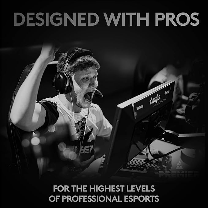 Logitech G PRO X Superlight Wireless Gaming Mouse, Ultra-Lightweight, Hero 25K Sensor, 25,600 DPI, 5 Programmable Buttons, Long Battery Life, Compatible with PC/Mac - White
