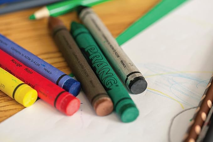 Prang Bulk Crayons Master Pack, 8 Assorted Colors, Standard Size, 400 Count
