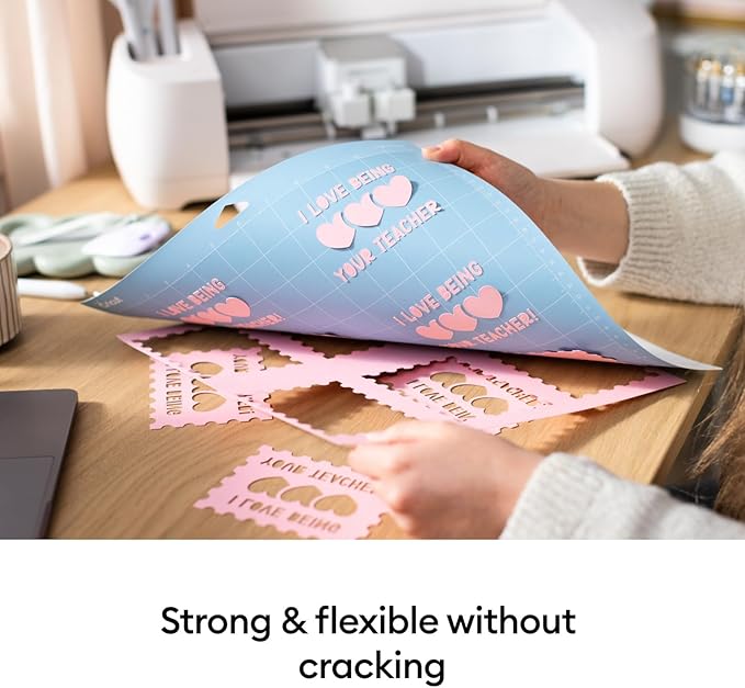 Cricut LightGrip Cutting Mat Pack (6 count, 12in x 12in) - for Explore & Maker Machines - ideal for standard paper, light cardstock & more