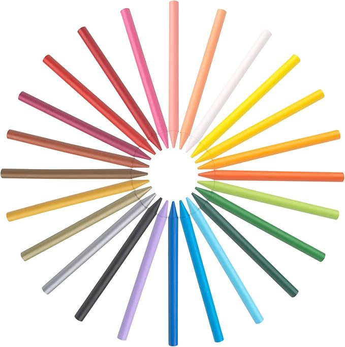 Bic Kids Plastidecor Colouring Crayons - Assorted Colours, Classpack of 288