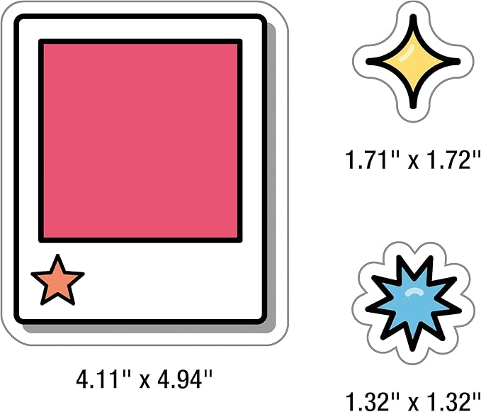 Happily Ever Elementary Retro Remix 83-Piece Snapshots of Our Learning Bulletin Board Set, Banner, Vintage Cameras, Photos, and More Groovy Bulletin Board Decorations for Classroom Decor