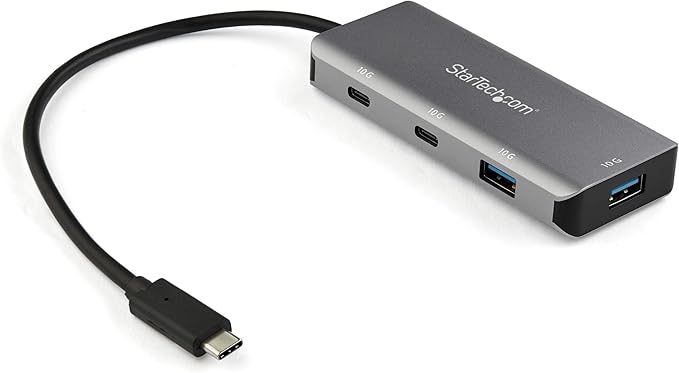 4 -Port USB-C Hub 10Gbps - 2x USB-A & 2x USB-C