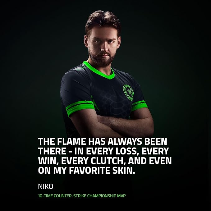 Razer Huntsman V3 Pro TKL 8KHz Esports Gaming Keyboard: Analog Optical Switches Gen 2-8000 Hz Polling Snap Tap - Rapid Trigger - Adjustable Actuation - Media Controls - Niko Edition
