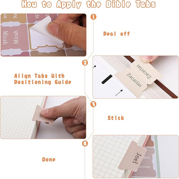 Bible Journaling Kit, Include 6 Bible Highlighters and 6 Pens No Bleed, 90 Laminated Bible Tabs, Magnetic Bookmarks, Sticky Notes, Study Supplies Essentials Set for Women & Men