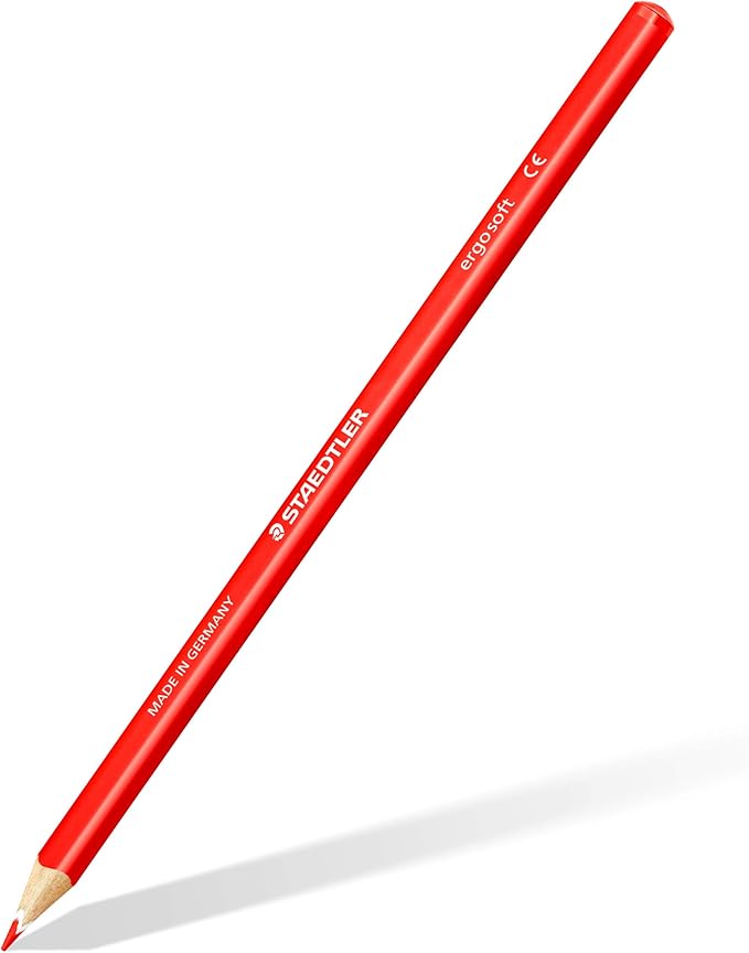 Staedtler Ergosoft Colored Pencils, Set of 24 Colors in Stand-up Easel Case (157SB24)