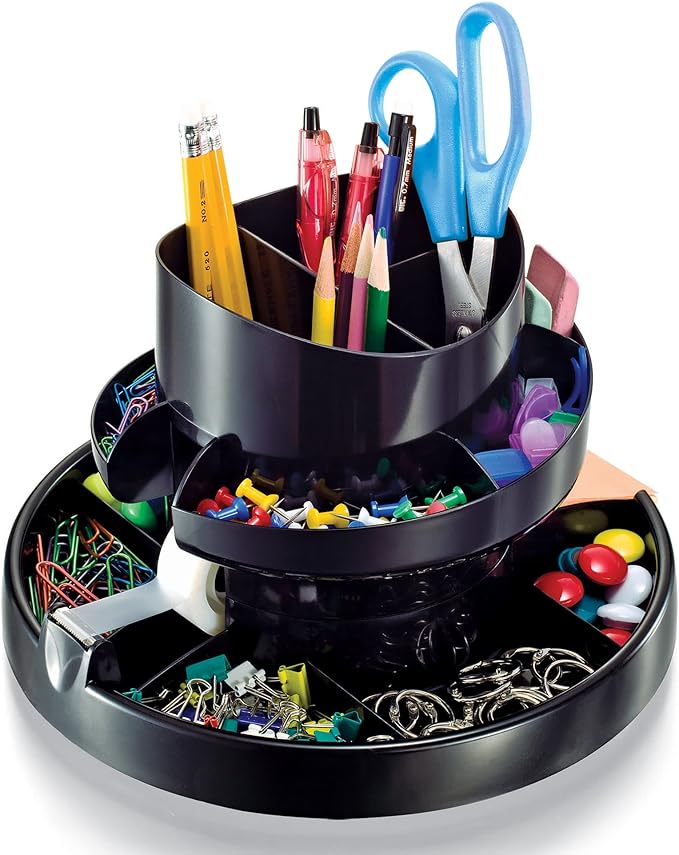 Office Depot 30% Recycled Deluxe Rotary Organizer, 10417