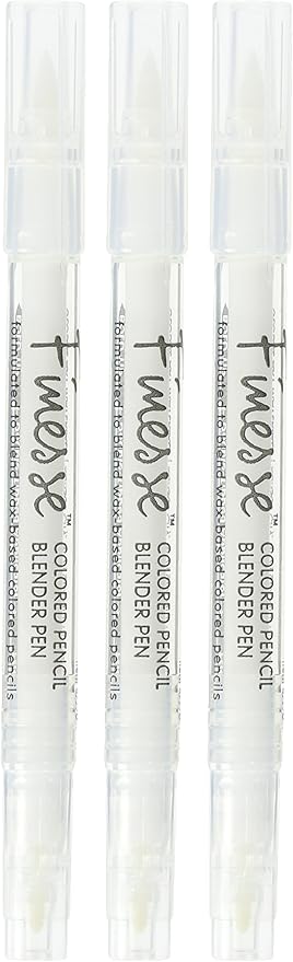 Speedball Art Products Finesse Artist Colored Pencil Blender, 3-Pack