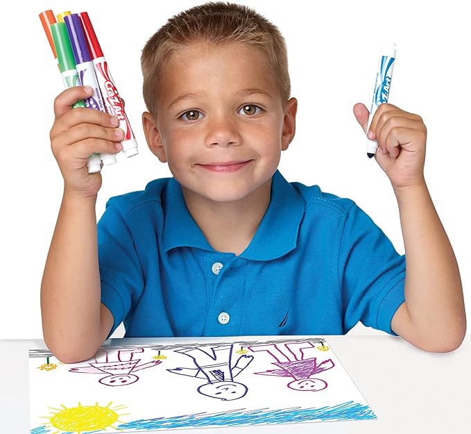 Cra-Z-Art Bold Washable Markers, 10 Count