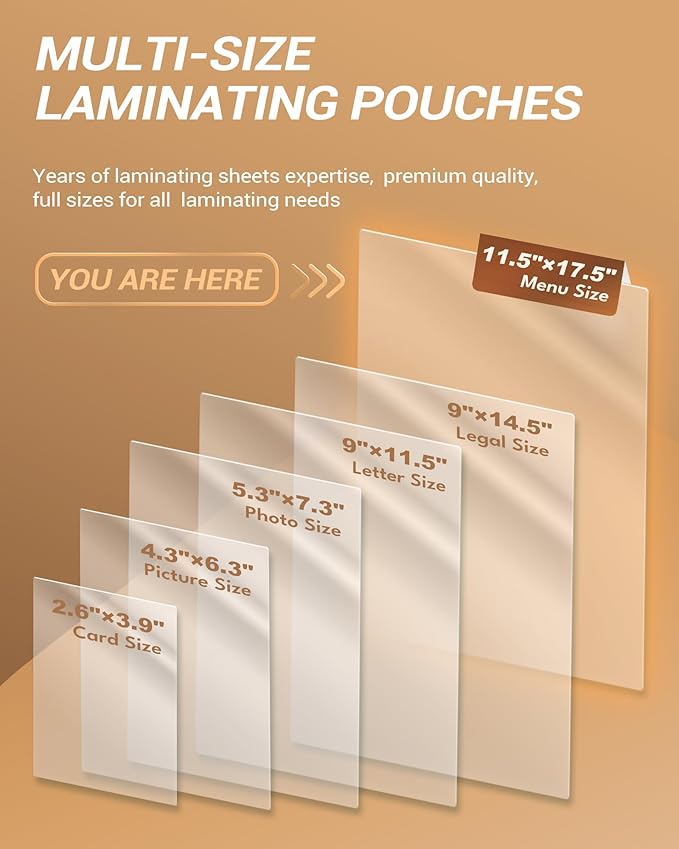 Uinkit 100Pack Thermal Laminating Sheets Hold 11x 17 Sheets 5mil Heavy Duty Laminating Pouches Menu Tabloid Size11.5X17.5 inches Lamination Sheets Paper for Laminator Clear Glossy Rounded Corner