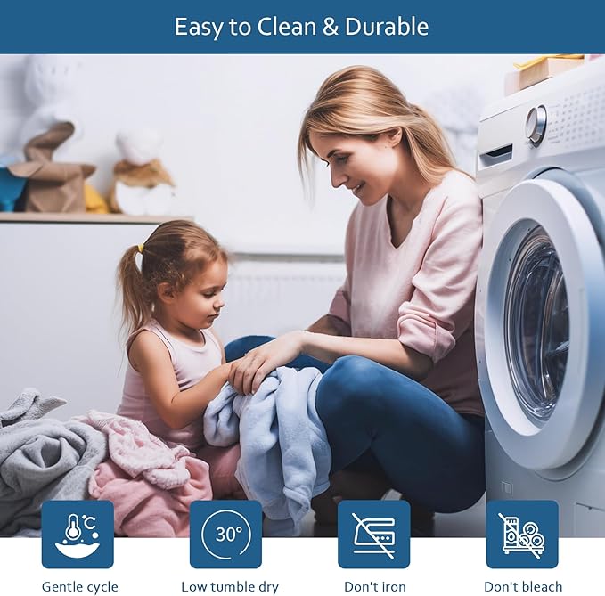 Moonsea Waterproof Mattress Protector,Mattress Cover Protector, Smooth Top Mattress Protector for Kids, Breathable Skin Friendly and Noiseless Fitted Sheet,Cal King Size,Polyester