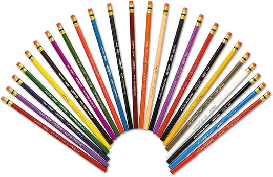 Prismacolor Col-Erase Erasable Colored Pencils, Adult Coloring, 24 Pack