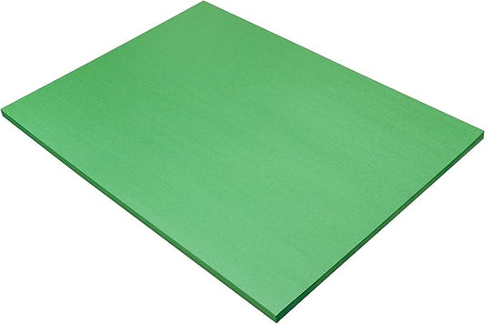 Prang (Formerly SunWorks) Construction Paper, Bright Green, 9" x 12", 50 Sheets