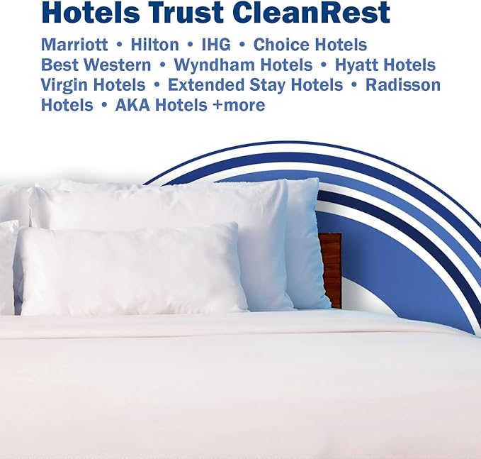 CleanRest Waterproof Mattress Fitted Sheet Protector, Ultimate Defense Against Spills and Wear, MicronOne Allergen Barrier, Breathable, Chemical-Free, Fits Mattress Depths 12" to 21" (King)