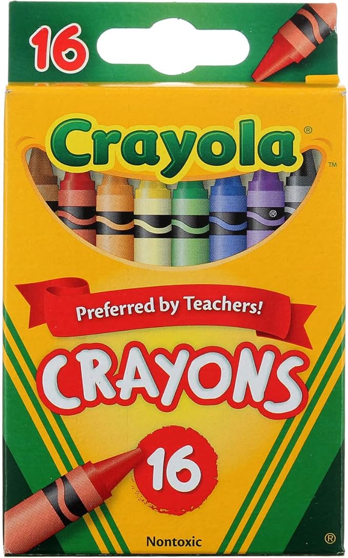 CRAYON 16PK BX