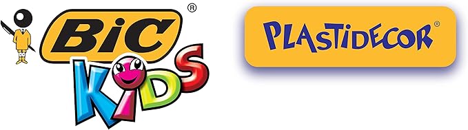 Bic Kids Plastidecor Crayons Colour Hard Long-lasting Sharpenable Vivid Assorted Ref 829770 [Pack of 12]