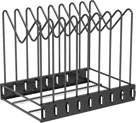 File Organizer for Desk,Clipboard Stand,Wire Caddy,Chopping Board Organizer,File Folder Holder/Rack,File Sorter,Desktop Record Holder,8 Sections Storage,Anti-Scratch/Rusty,Stable,Adjustable