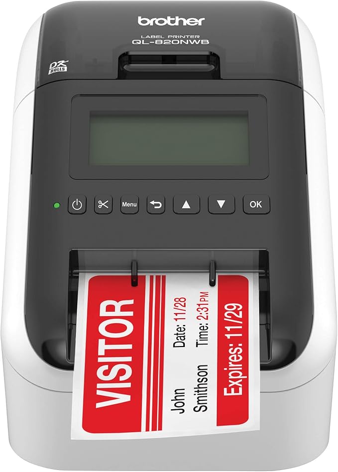 Brother Printer Labeler, Wireless Label Printer (Renewed Premium)