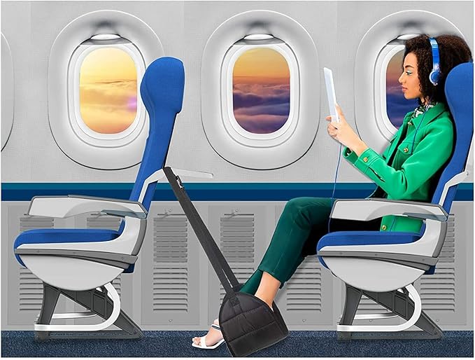 Mind Reader His and Her Rest, Ergonomic Pressure-Relief Portable Foot Hammock (2-Pack) Bundle (2 Items)