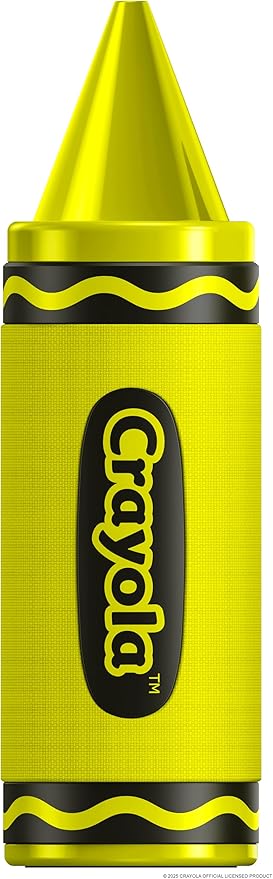 Crayola Kids Crayon Speakers Bluetooth Wireless, Portable Bluetooth Speakers 20W Peak Power HD Sound, Mini Bluetooth Speaker with TWS Pairing BT 5.3, FM Radio Home/Party/Outdoor/Travel
