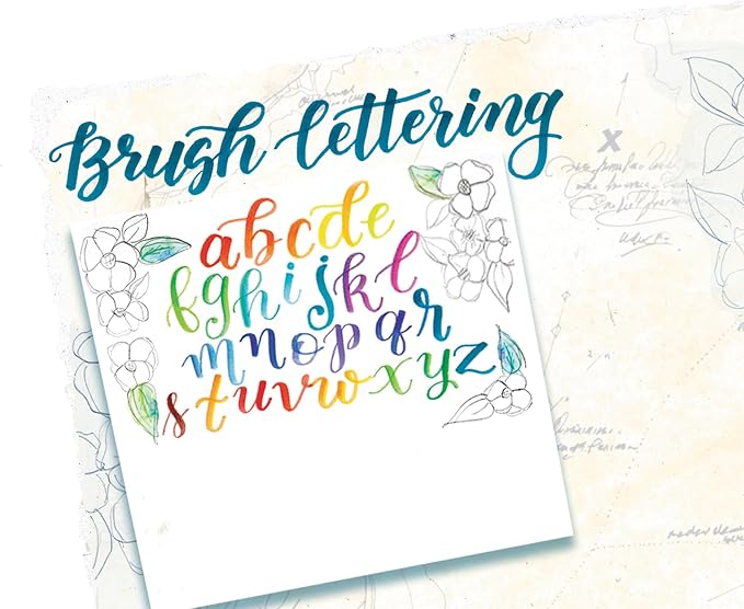 Staedtler Double-ended Brush Marker Brush Letter Duo, Creative Lettering, Flexible and Fine Tip, Blendable Ink, Set of 12 Assorted Colors, 3004TB12A6