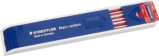 Staedtler Mars Lumochrom 204 - Case of 12 Drawing Leads 2 mm Crimson