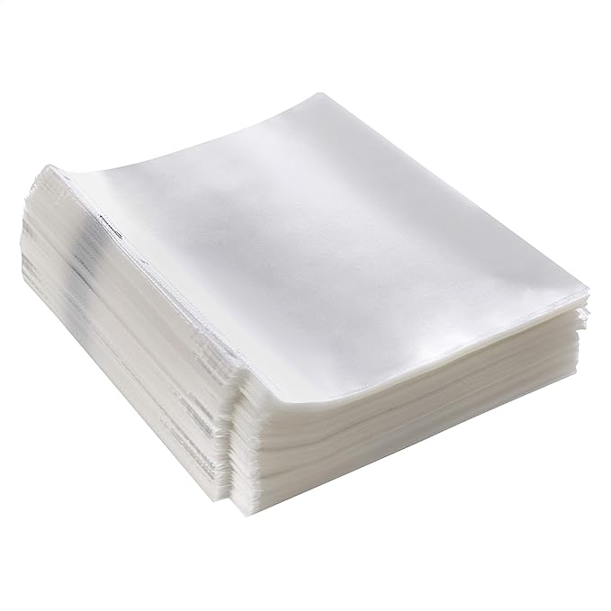 Amazon Basics Sheet Protector - Non-Glare, 8.5 x 11 in, Clear, 2000 Count (Pack of 1)