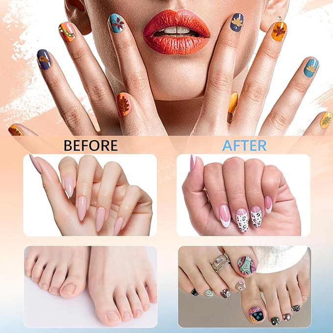 12 Color Nail Art Pens for Painting Nails, 0.7 MM Nail Polish Pens Drawing Point Liner Acrylic Painted Pen Kit, Waterproof Quick-drying for DIY Design Manicure Tools Christmas Gifts