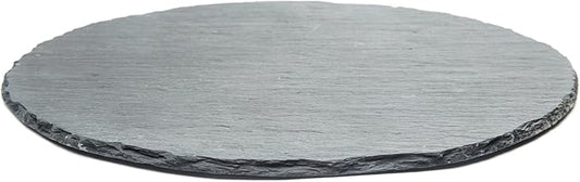 Fox Run 3808 Slate Cheese Board, Round Gray, 12 x 12 x 0.25 inches