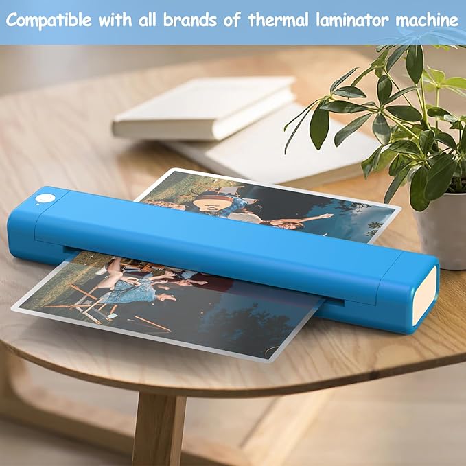 [5mil 200 Pack] InpourPack Laminating Pouches, 5 Mil Clear Thermal Laminating Pouches 9 x 11.5 Inch Laminating Sheets for Laminator, Holds 8.5 x 11 Inch Sheets