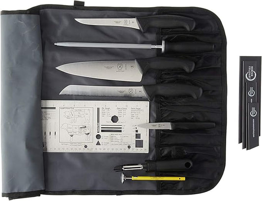 Mercer Culinary Partners in Education 13-Piece Millennia Culinary School Kit,Black