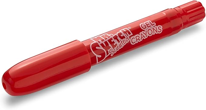 Mr. Sketch 1951332 1951332 Scented Twistable Gel Crayons, Assorted Colors, Pack Of 6, Multicolor, 6-Count