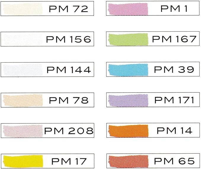 Prismacolor Premier Double-Ended Art Markers Fine And Chisel Tip Manga Colors Adult Coloring 12 Pack
