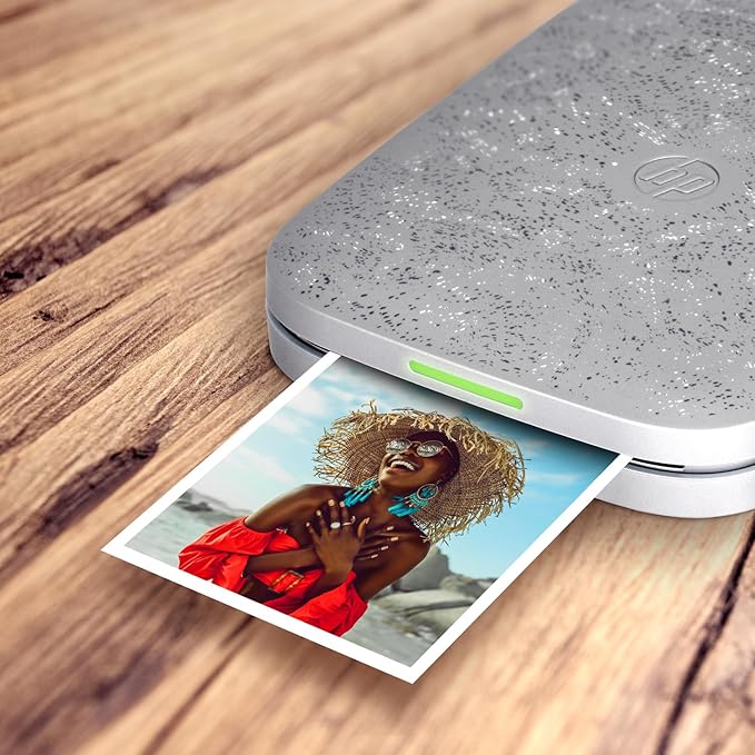 HP Sprocket 3.5 x 4.25” Zink Sticky-Backed Photo Paper (100 Pack) Compatible with HP Sprocket 3x4 Photobooth and Photo Printer