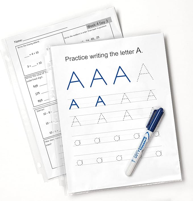 Avery Semi-Clear Economy Sheet Protectors, Top Load, 50 Document Protectors (74098)