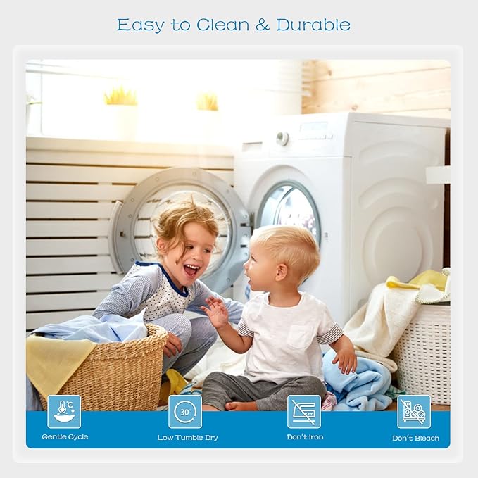 GRT 1 Pack 100% Waterproof Mattress Protector Twin Size, Breathable & Noiseless Waterproof Mattress Cover Fitted Deep Pocket from 5" to 19", Smooth Washable Twin Bed Protector - Vinyl Free