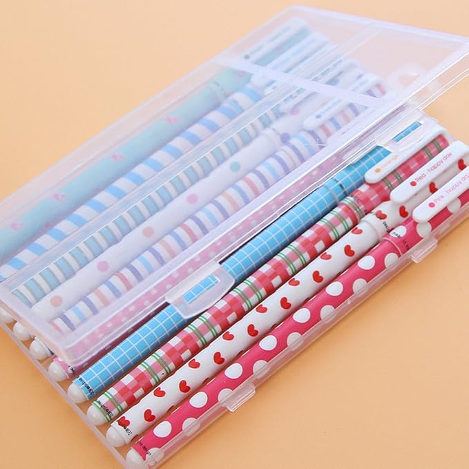 Cute Colorful Gel Ink Pens Roller Ball Fine Point 10 Pcs (0.5 mm)