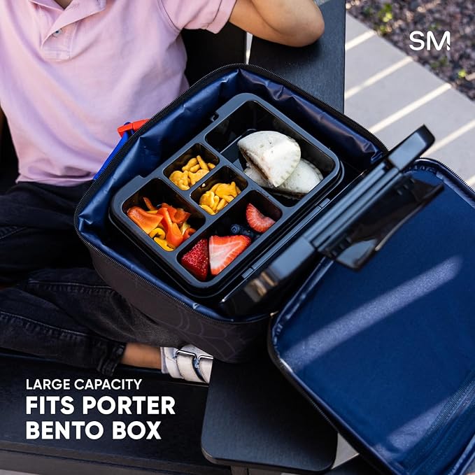 Simple Modern Disney Pixar Kids Lunch Box for School | Reusable Insulated Lunch Bag for Toddler, Girl, and Boy | Exterior & Interior Pockets | Hadley Collection | Buzz and Woody Adventures