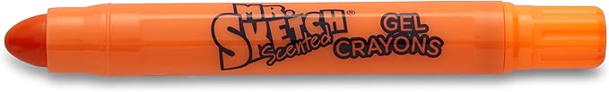 Mr. Sketch 1951332 1951332 Scented Twistable Gel Crayons, Assorted Colors, Pack Of 6, Multicolor, 6-Count