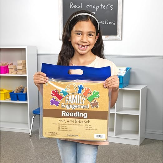 Really Good Stuff Family Engagement Reading - Read, Write and Play Pack - Second Grade