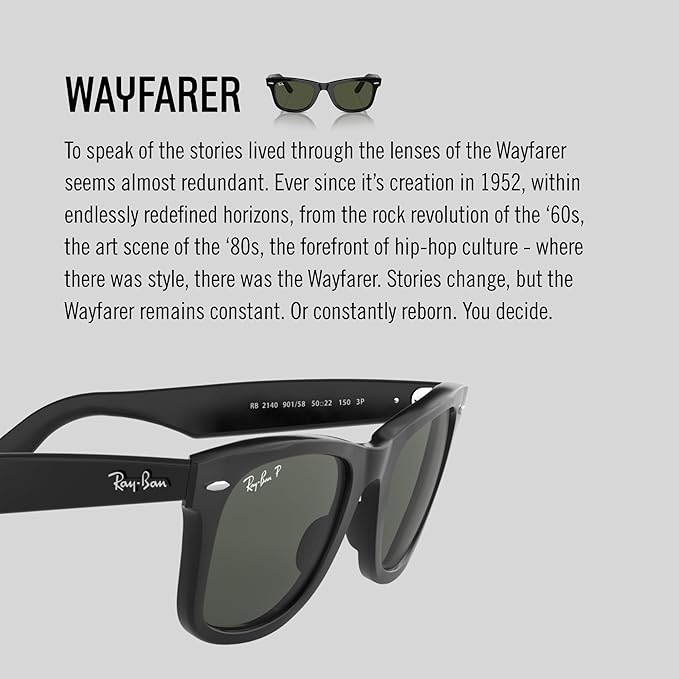 Ray-Ban Rb2140 Original Wayfarer Gradient Square Sunglasses